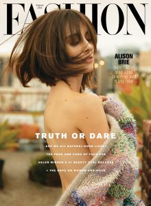 Alison Brie on Fashion Magazine