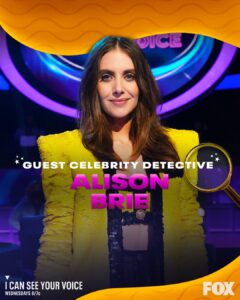 Alison Brie on "I Can See Your Voice"